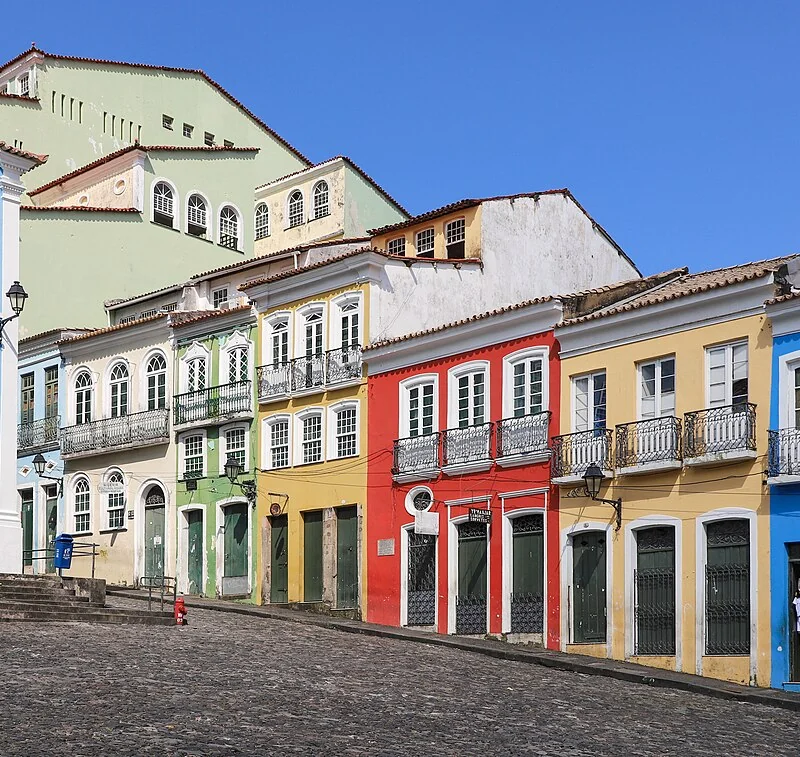 Arquitetura e cores de Salvador